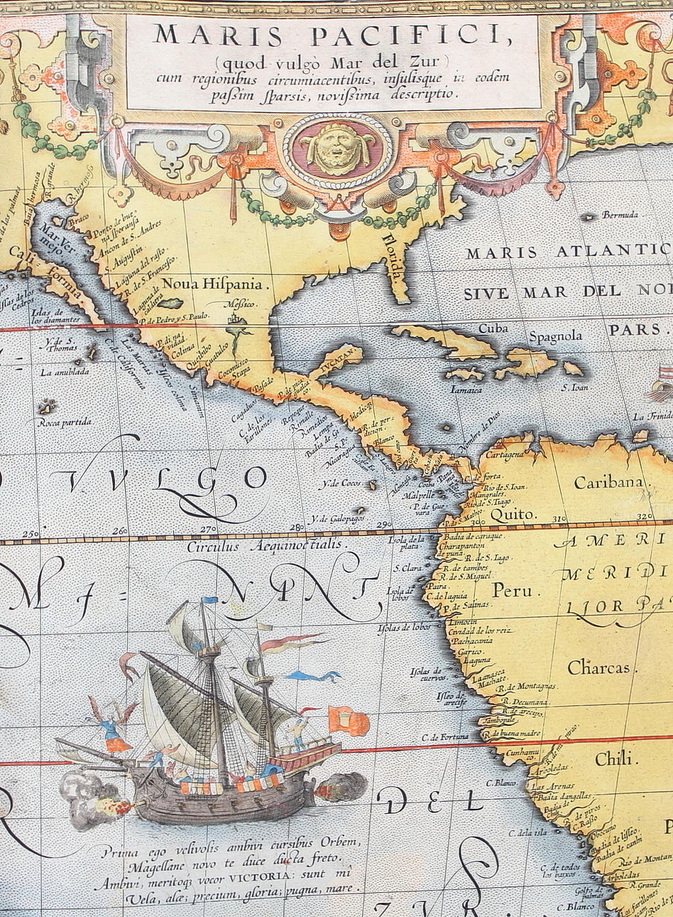 ABRAHAM ORTELIUS. [or Oertel] (1527 - 1598) THEATRUM ORBIS TERRARUM ... Antverpiae, Ex Officina Plantiniana, Apud Ioannem Moretum, 1601.