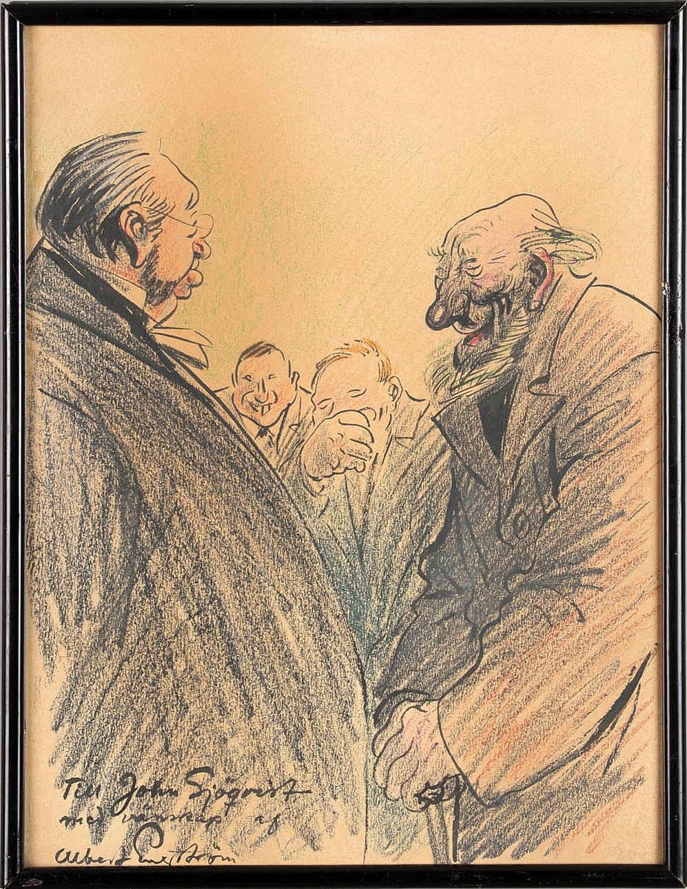 ALBERT ENGSTRÖM. "House Interrogation".