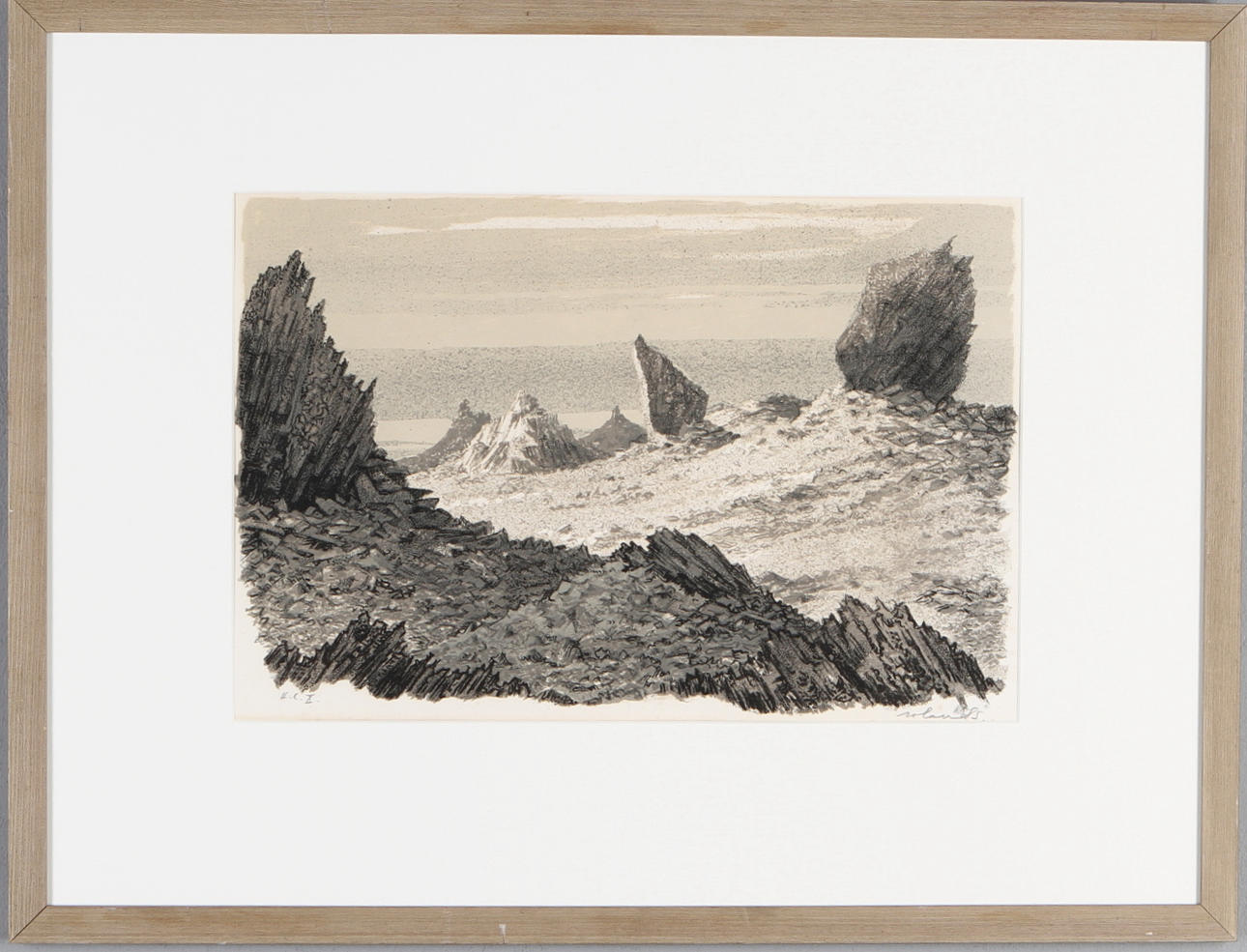 ROLAND SVENSSON. litografi, signerad och numrerad X.