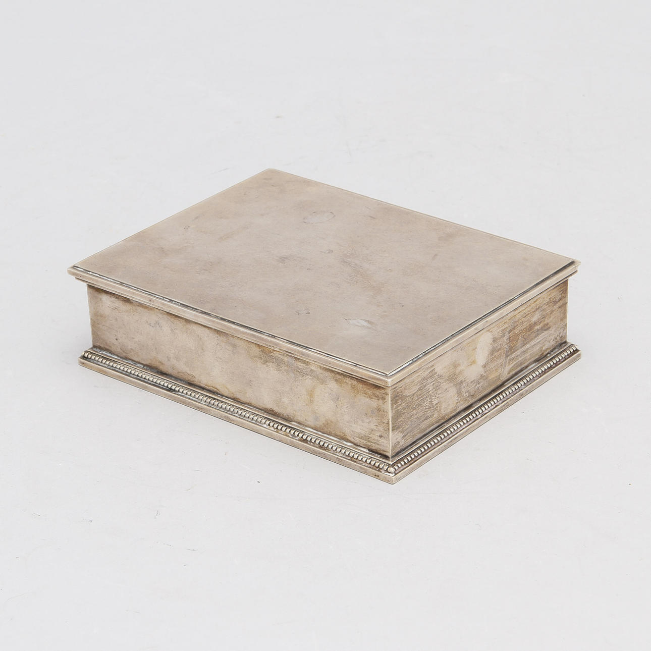 CIGARETTASK, sterling silver, Borgila, 1953, ca 420 gram brutto.