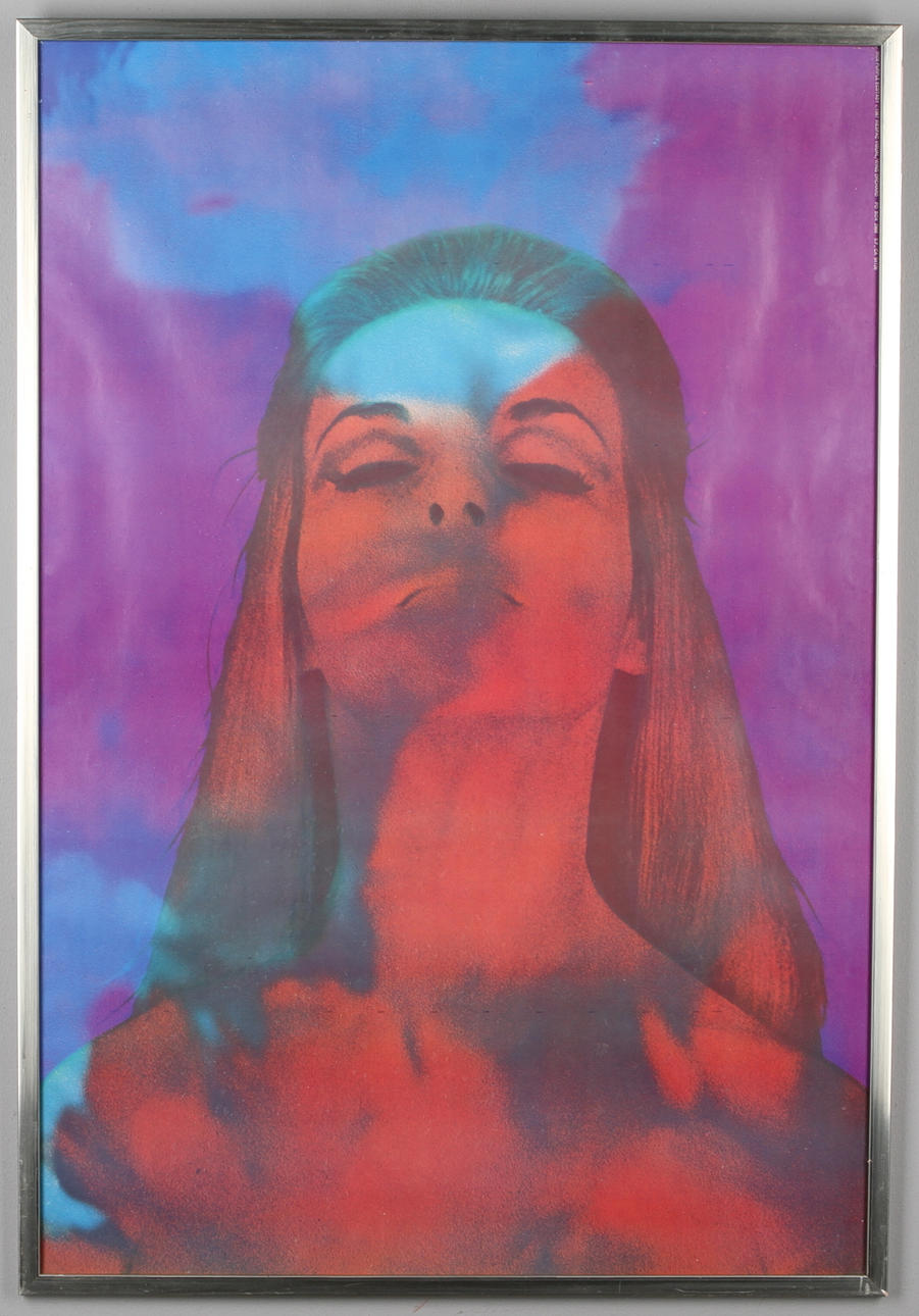 AFFISCHER/POSTERS, 4 st, senare delen av 1900-talet.