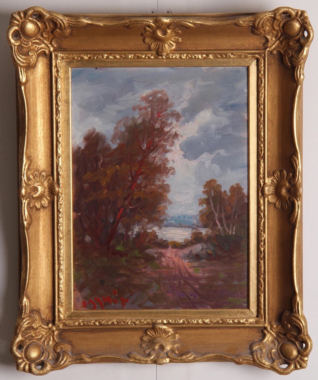 OLOF DYNÈT. Olja på pannå.