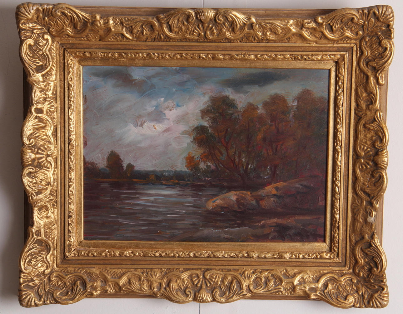 OLOF DYNÈT. Olja på pannå.