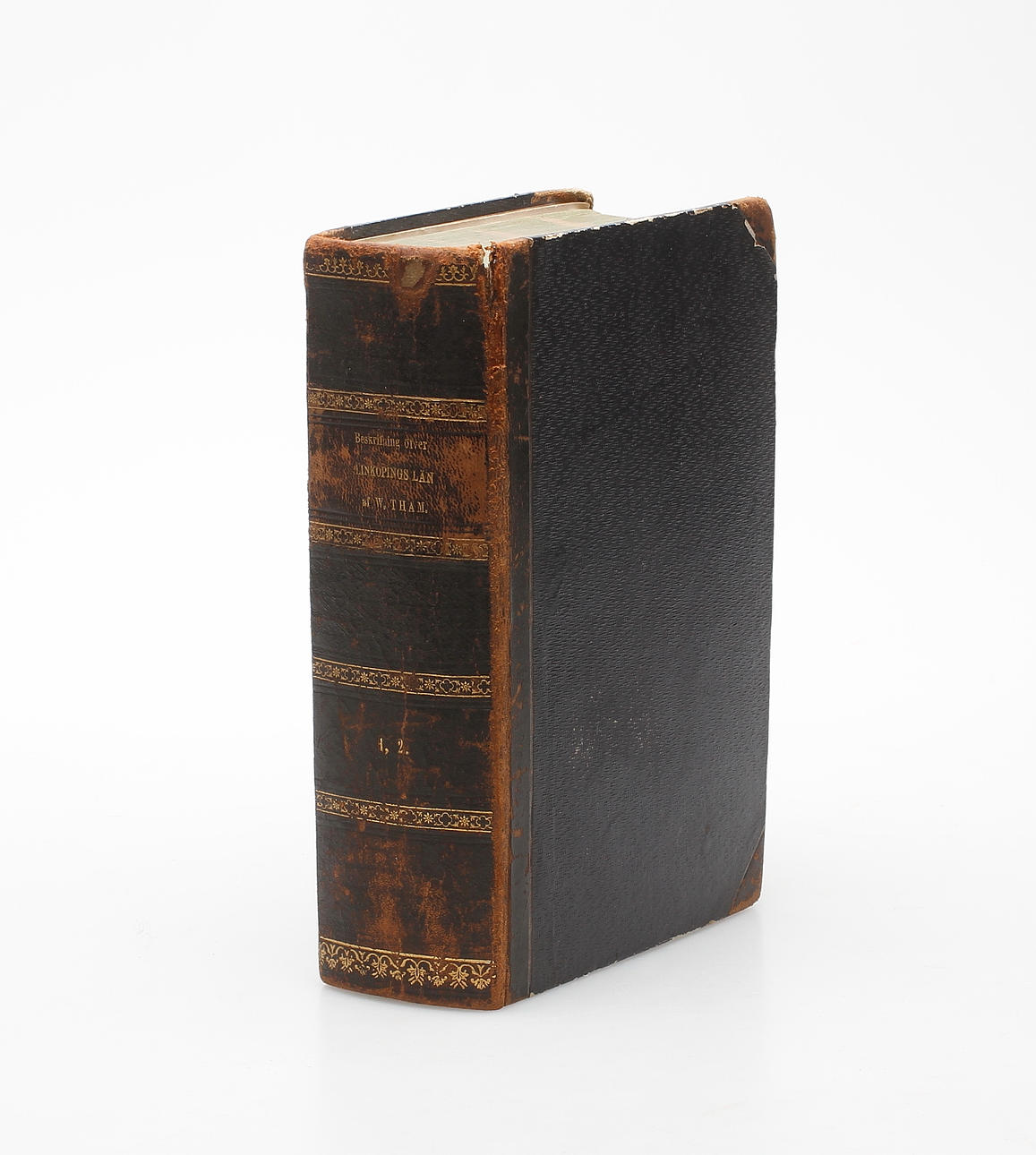 BOK, "Beskrivning öfver Linköpings Län", Wilhelm Tham, L.J. Hjertas Förlag, Stockholm, 1854.