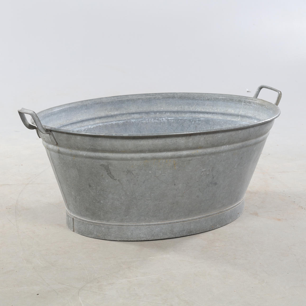 ZINKWANNE, 70 Liter.