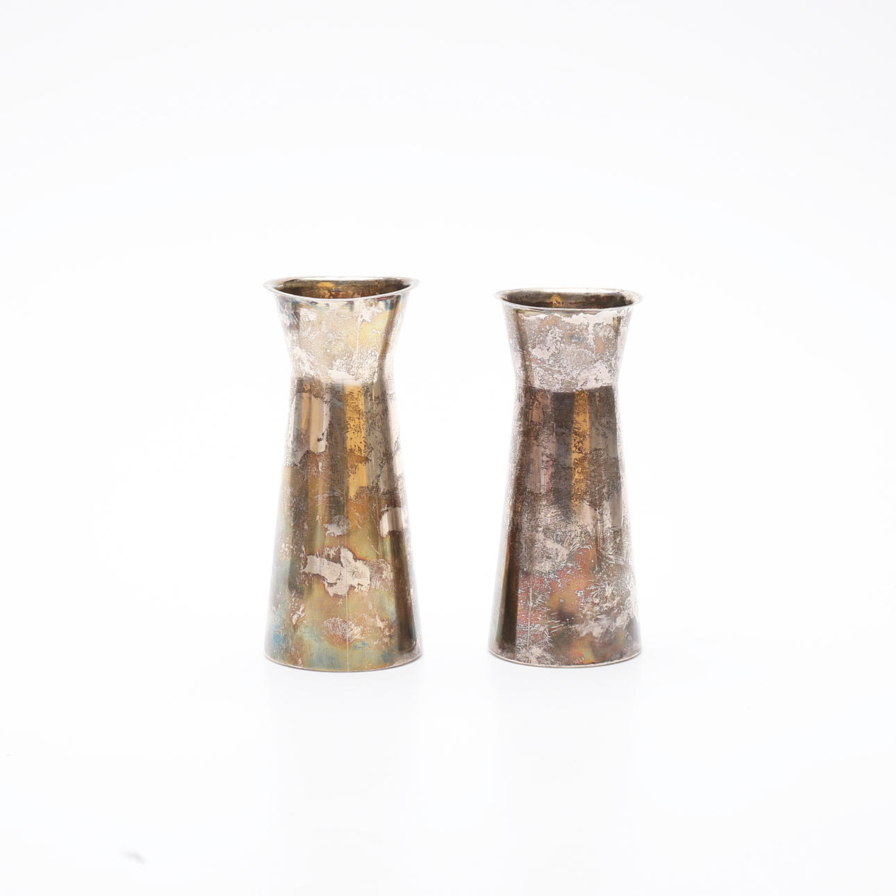 VASER, ett par, Silver, Anders Norling, Oxelösund.