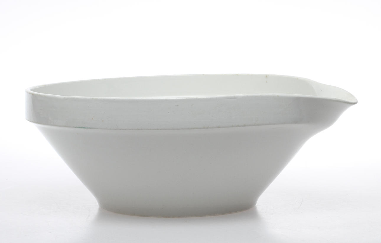 BUNKE, flintgods, Gustafsberg, 1916.