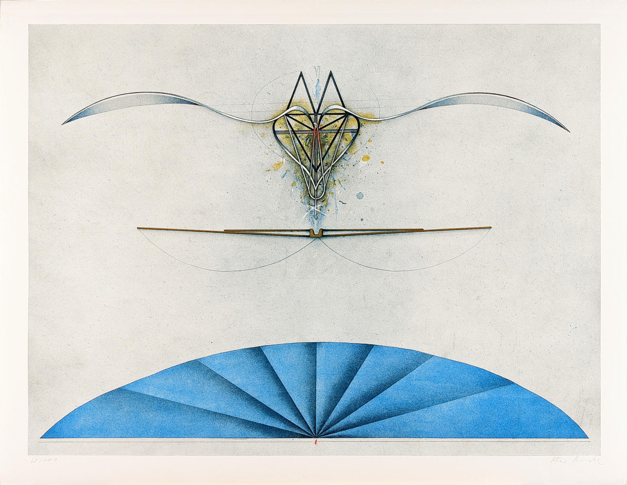 PETER KAMPEHL (F. 1947). Lithographien, 3 Stck.