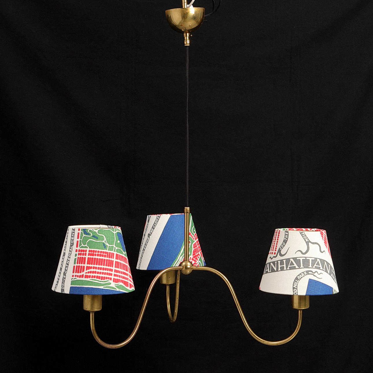 JOSEF FRANK. Ceiling lamp, Swedish Pewter.