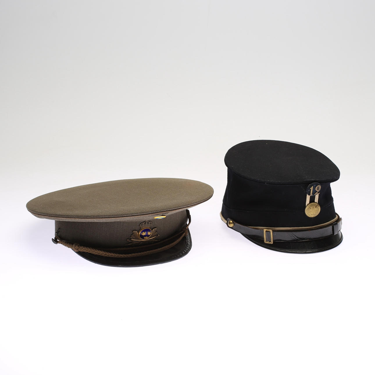 HATS, 2 pcs, Sweden, 1900s.