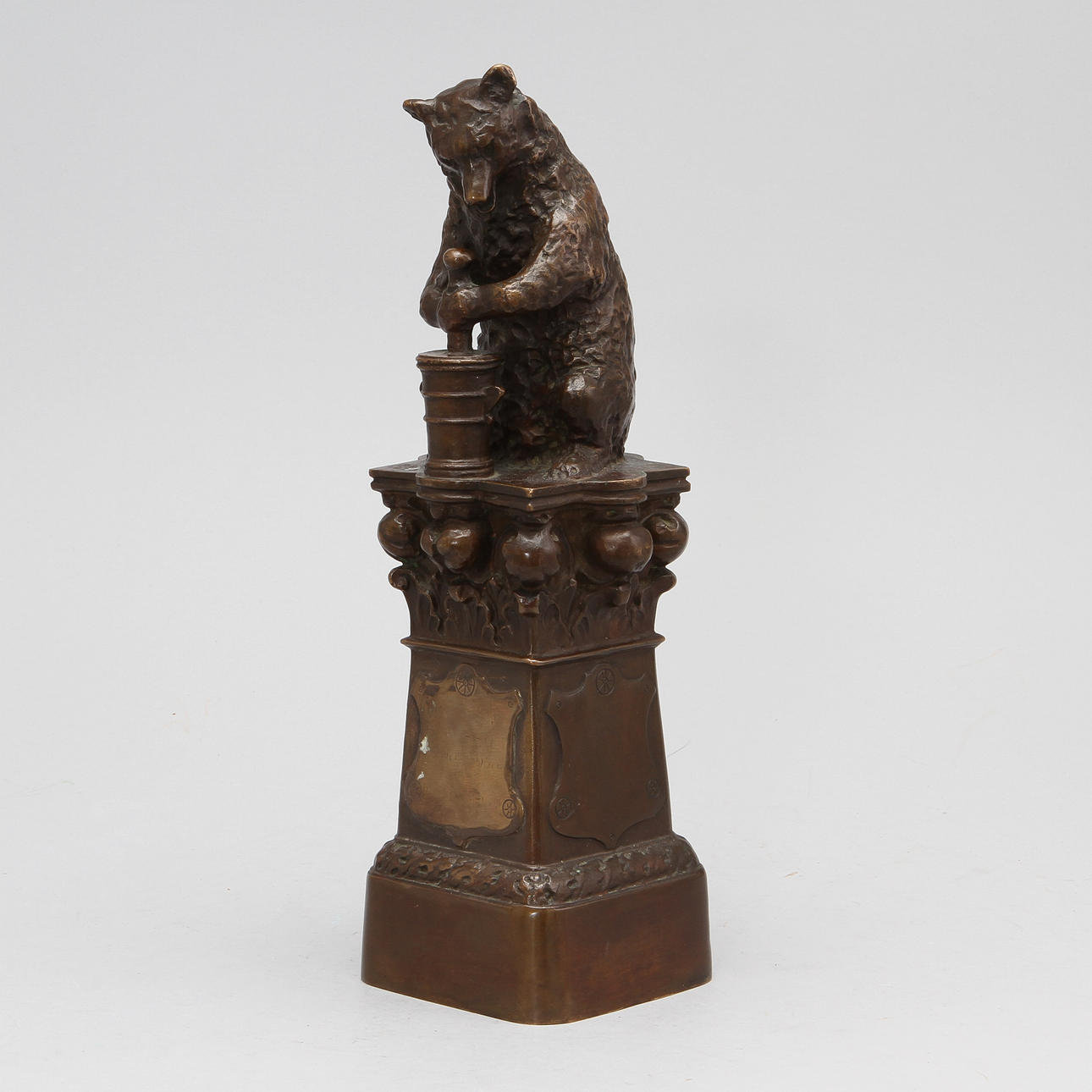 OKÄND KONSTNÄR, skulptur, brons, märkt Bergman cire perdue.