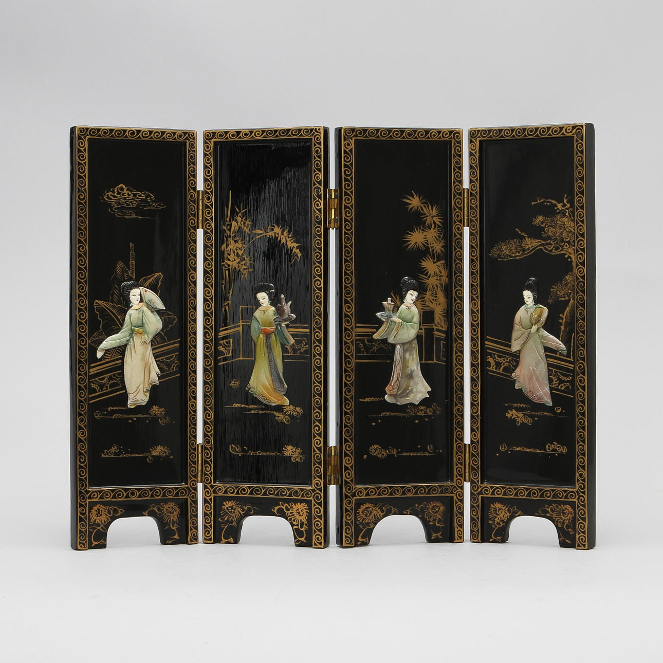 MINIATYRSKÄRM, Kina, 1900-tal.