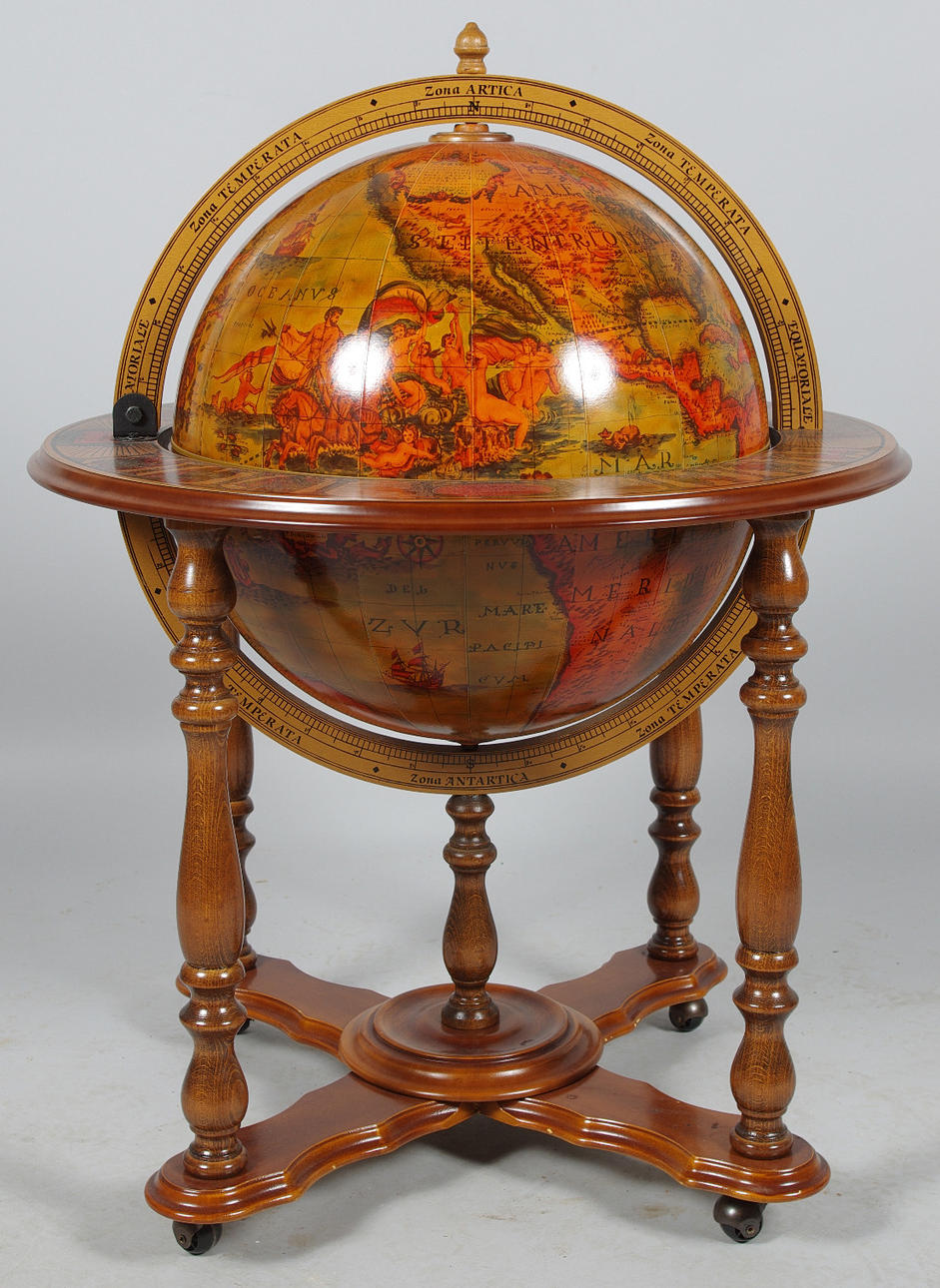 BARGLOB på hjul, engelsk stil, sent 1900-tal.