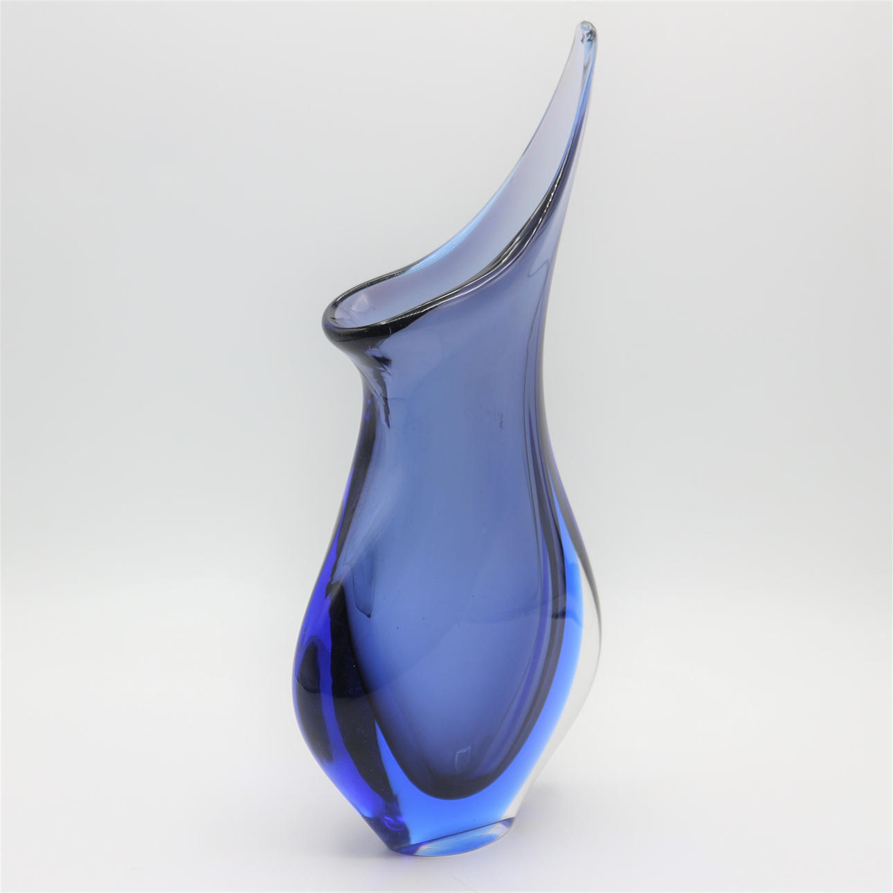 MURANO GLASS VASE FLAVIO POLI.
