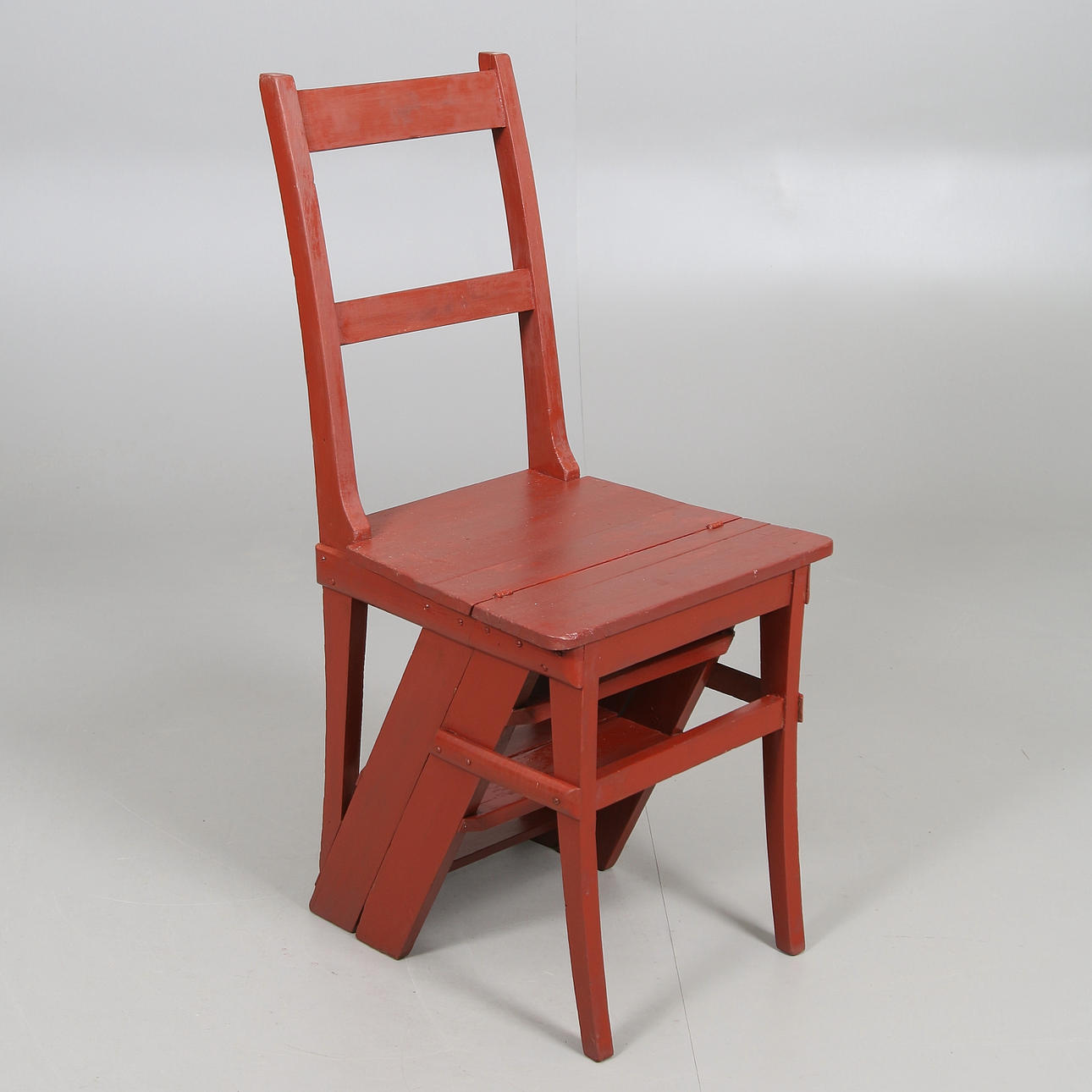 STEGSTOL, trä, 1900-tal.