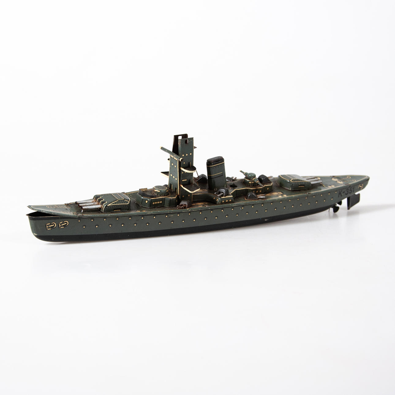 CKO KELLERMAN, Militärboot, K351, aufziehen.