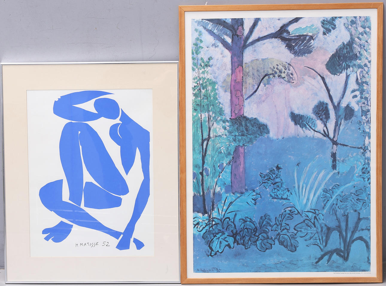 HENRI MATISSE. Posters, 2 pcs.