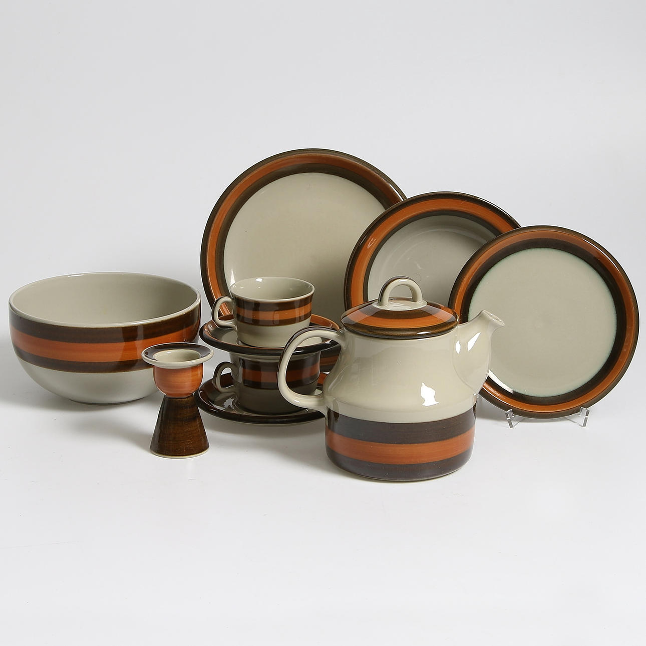 SERVISDELAR, porslin, 71 delar, "Annika" Rörstrand.