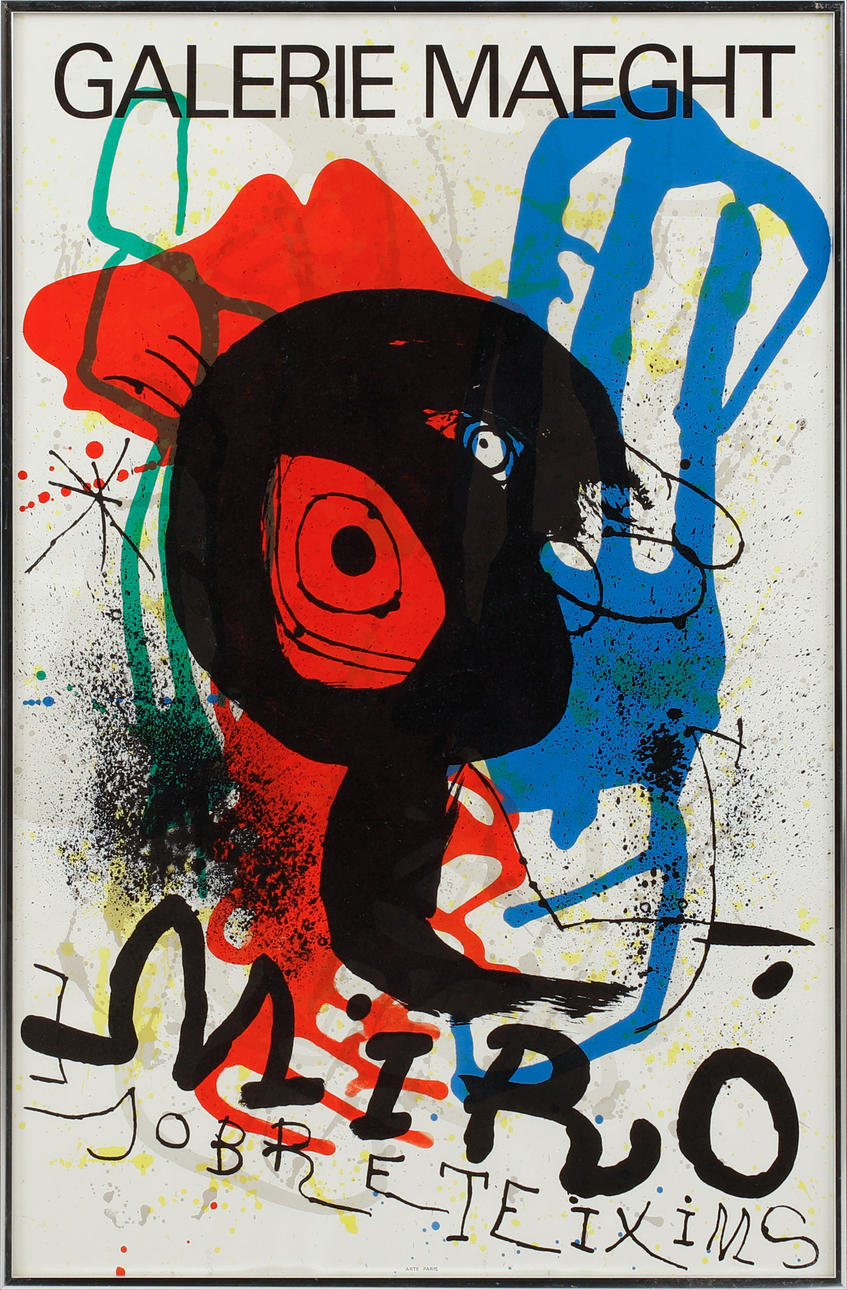 JULISTEET, 2 kpl, Joan Miro.