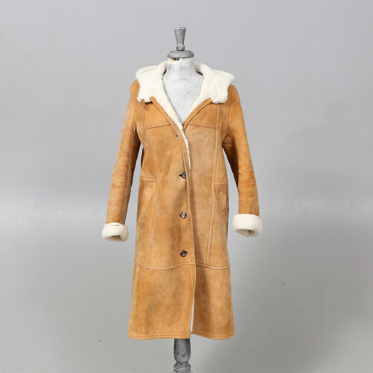 Frakke, lammepels, Alexander af Norge.