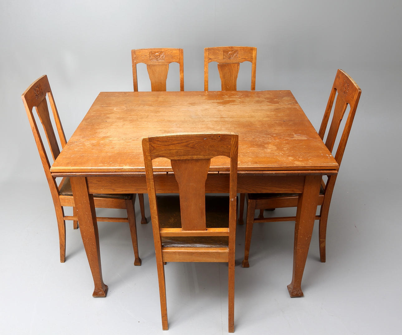 MATBORD samt 5 st, Jugend "Äppletstolar".