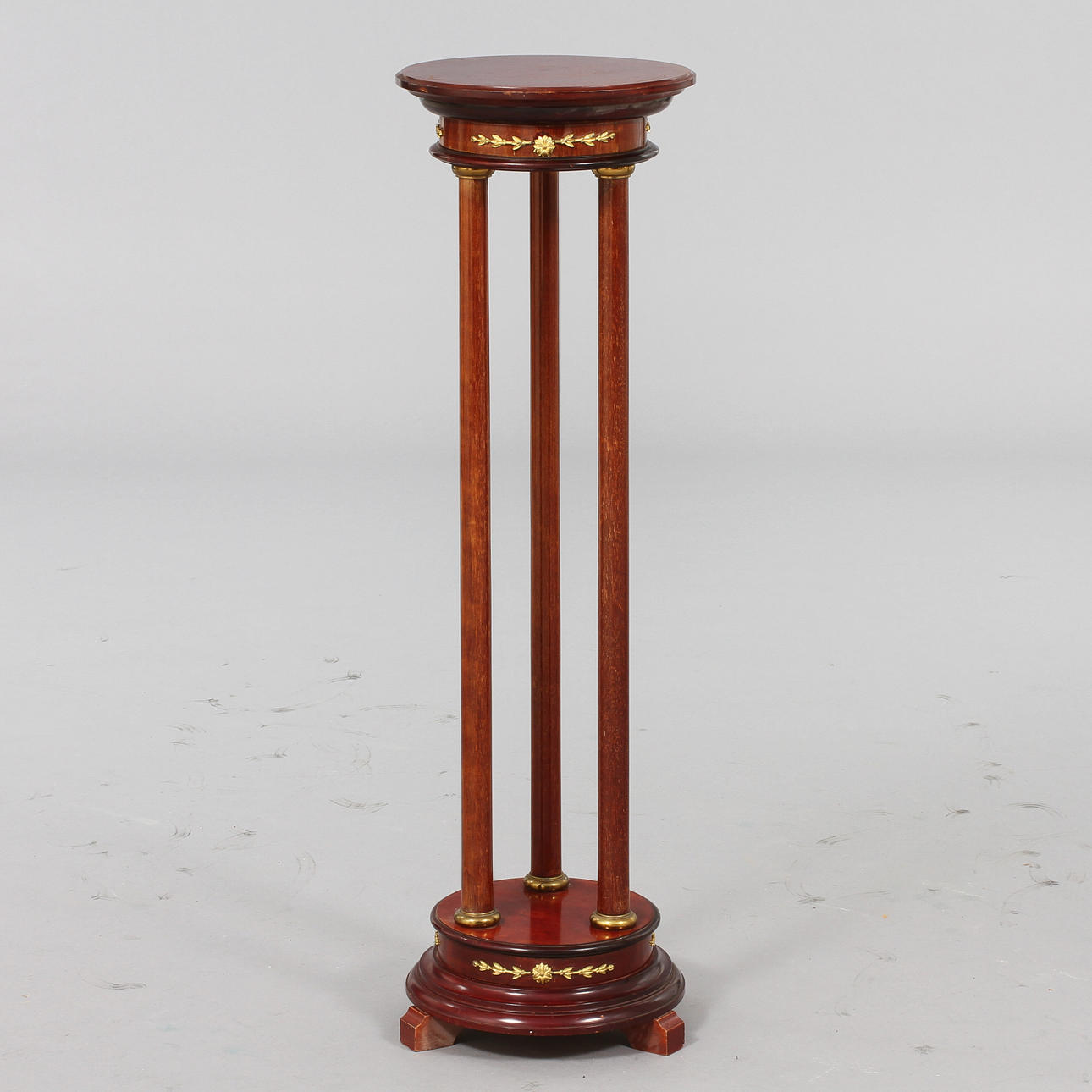 Piedestal, Karl-Johan, mahogny.