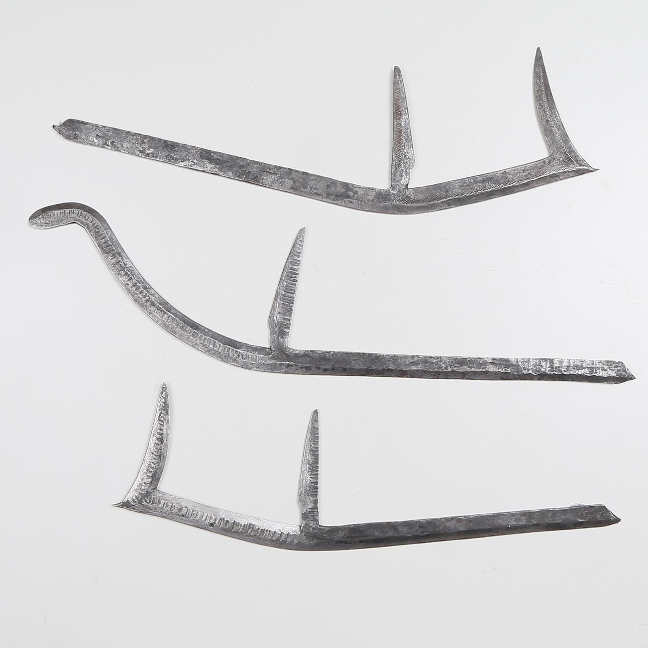 ARMA DE PALO, 3 partes, metal.