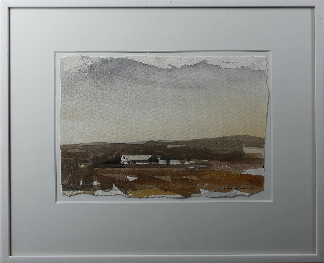 HASSE KARLSSON. Österlengård. Akvarell. Signerad och daterad 2004.