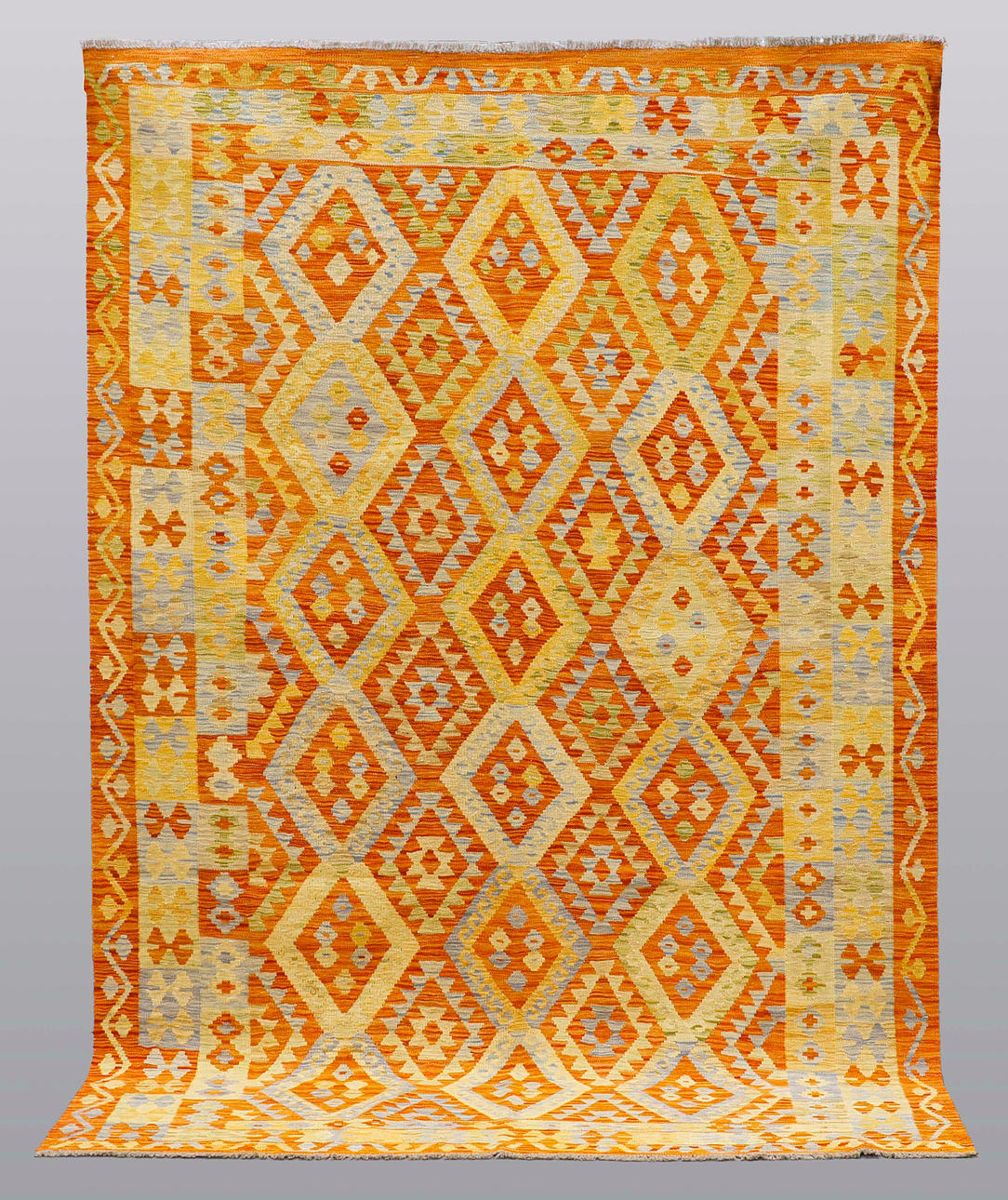 MATTA, orientalisk, kelim. Ca 293 x 200 cm.