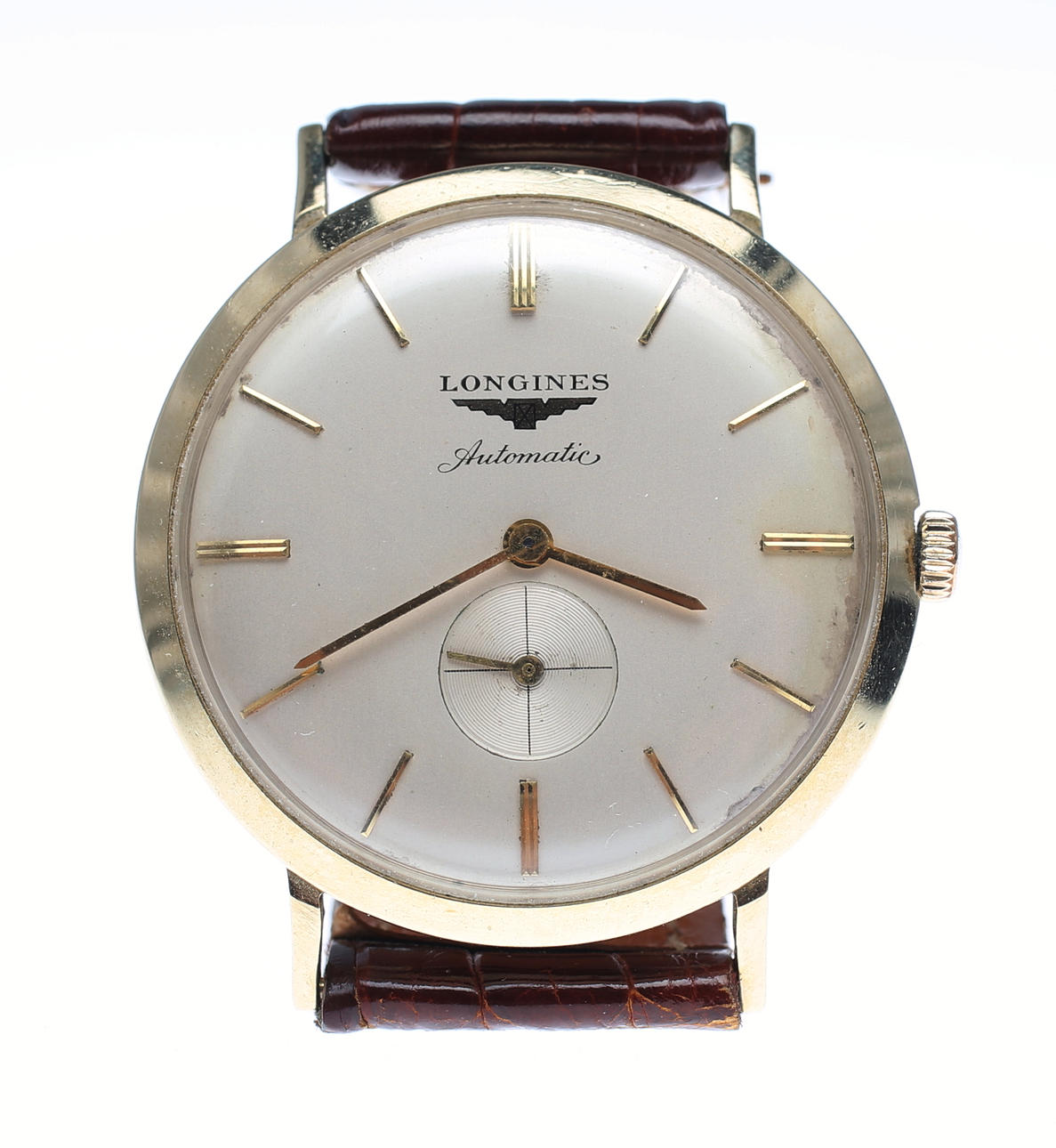 LONGINES AUTOMATIC i 14K guld, troligen 1960-tal.