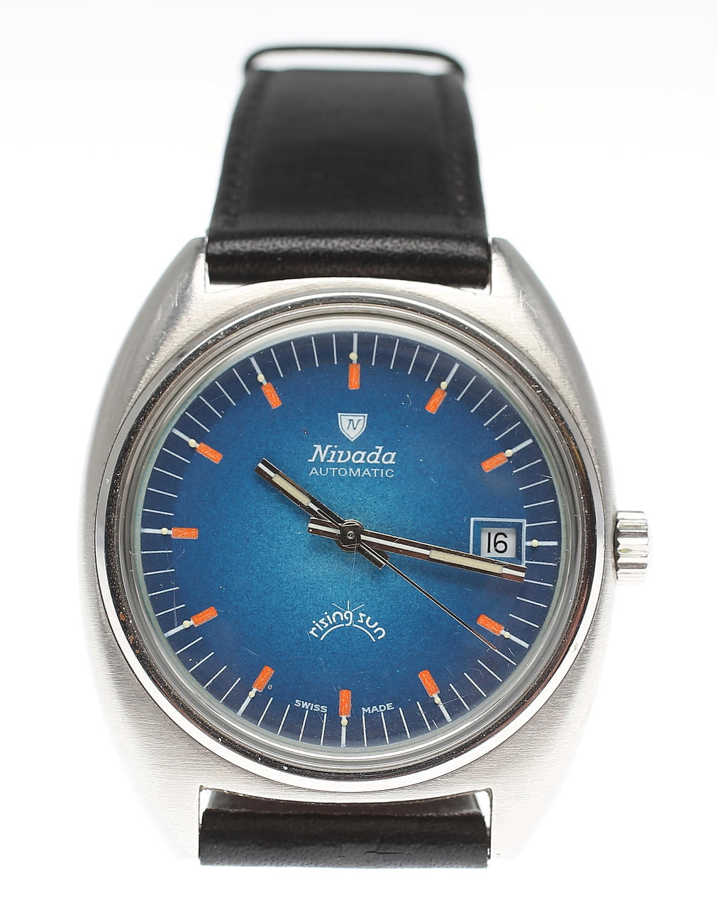 NIVADA, Automatic, herrarmbandsur, Swiss made, 1960-tal.