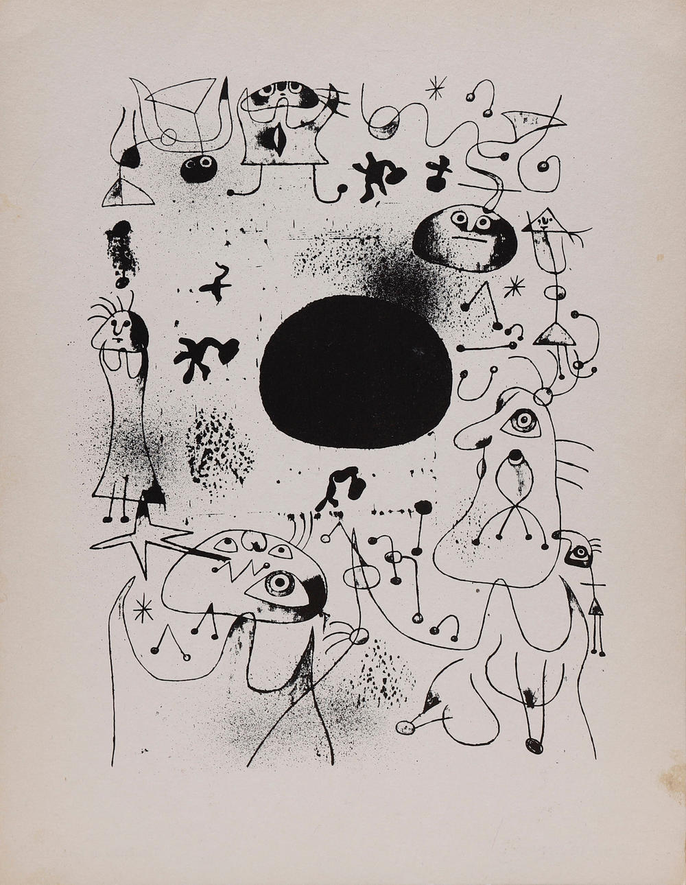 JOAN MIRÓ. Barcelona Series, III.