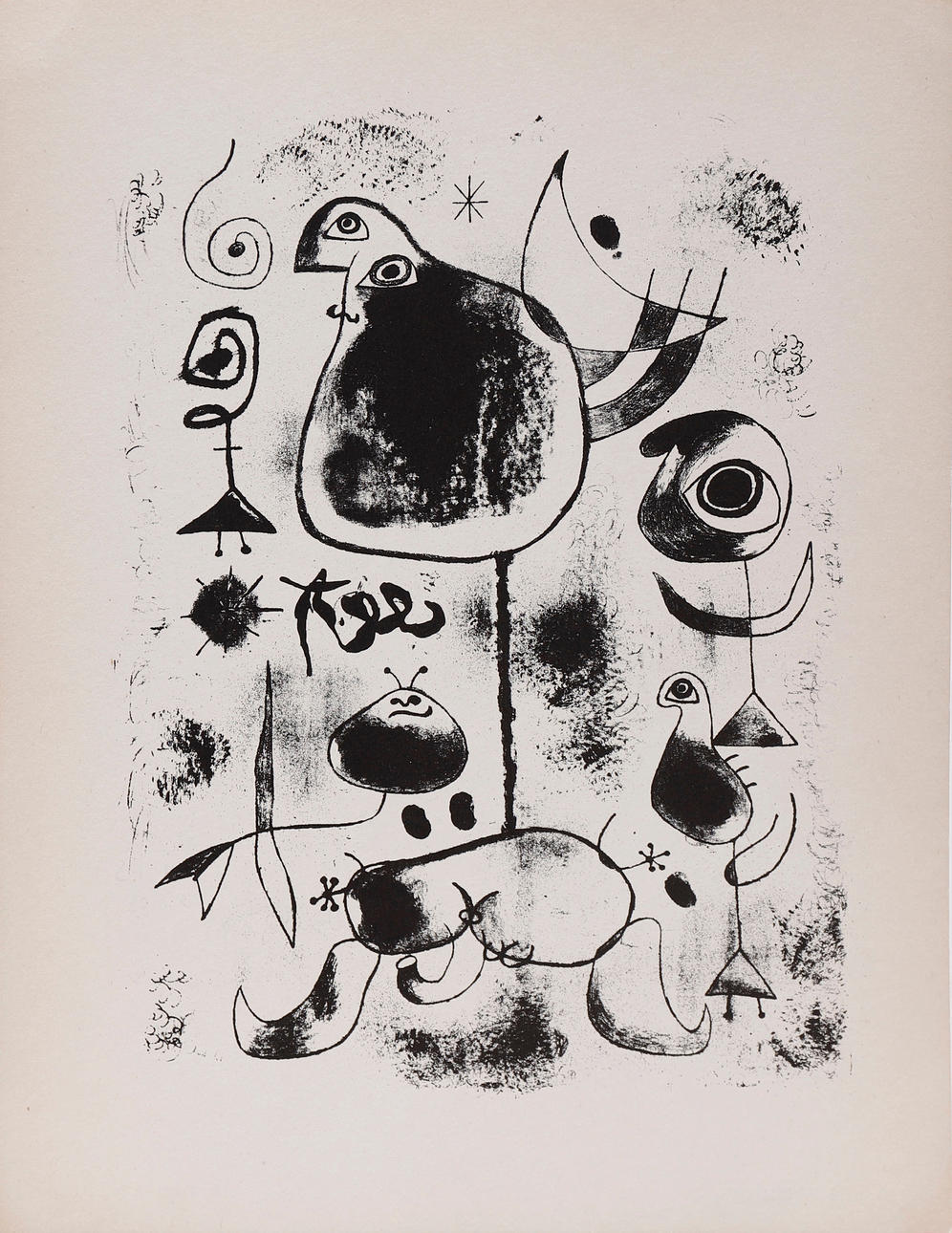 JOAN MIRÓ. Barcelona-serien, IV.