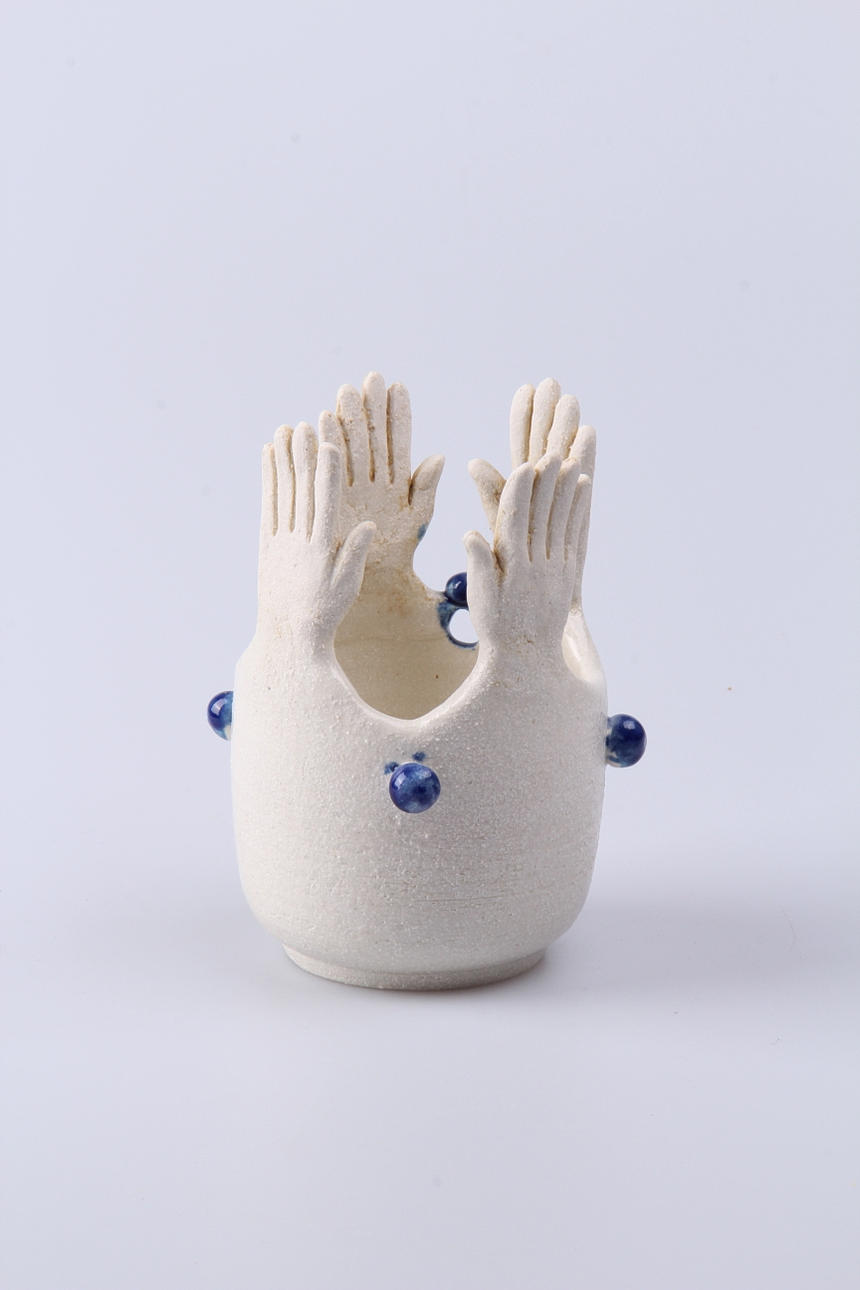 SKULPTUR, stengods, Gunilla Ståhle, Nyköping.