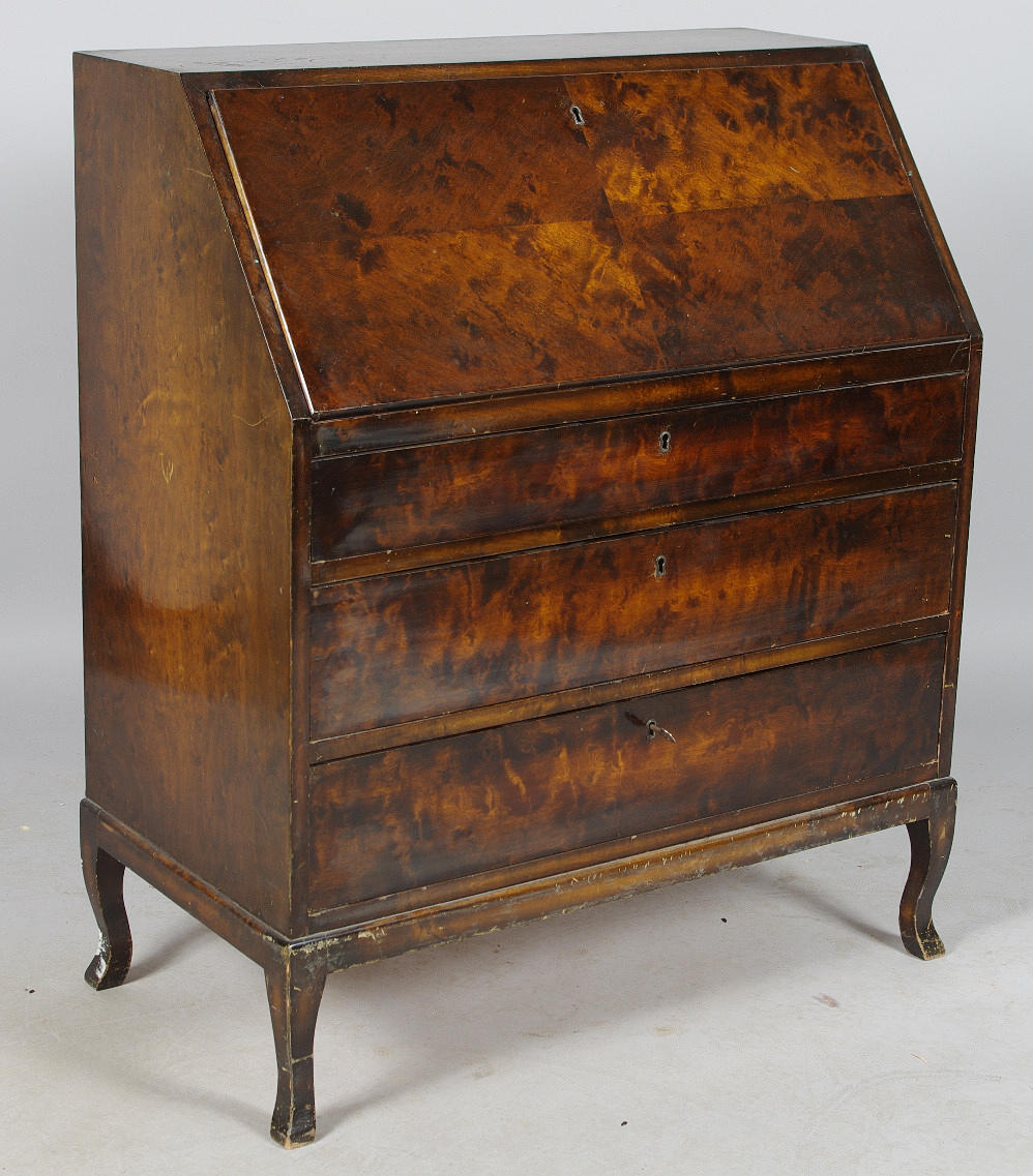 SNEDKLAFFSEKRETÄR, bonad björk, 1900-talets första hälft.