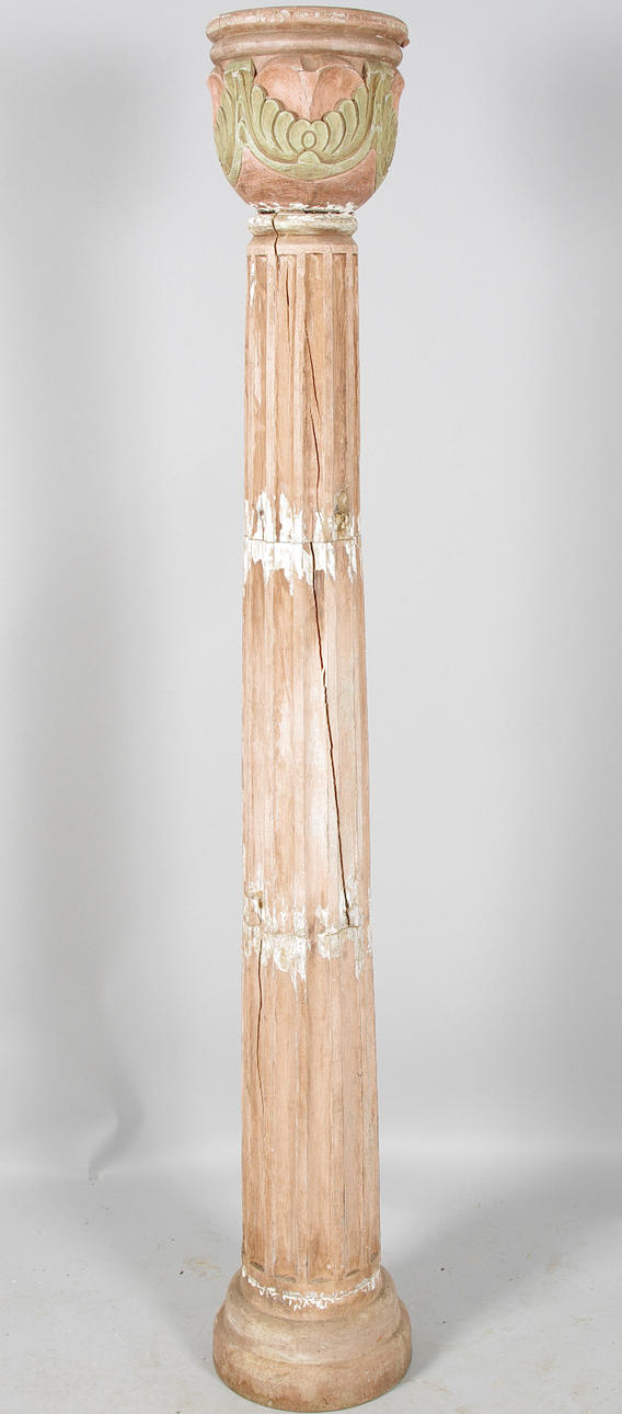KOLONN, målat trä, 1900-tal.