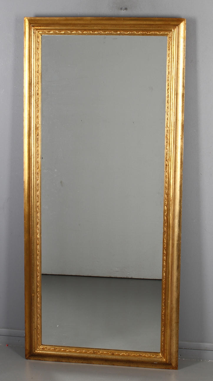 RAM, med spegelglas, 18/1900-tal.