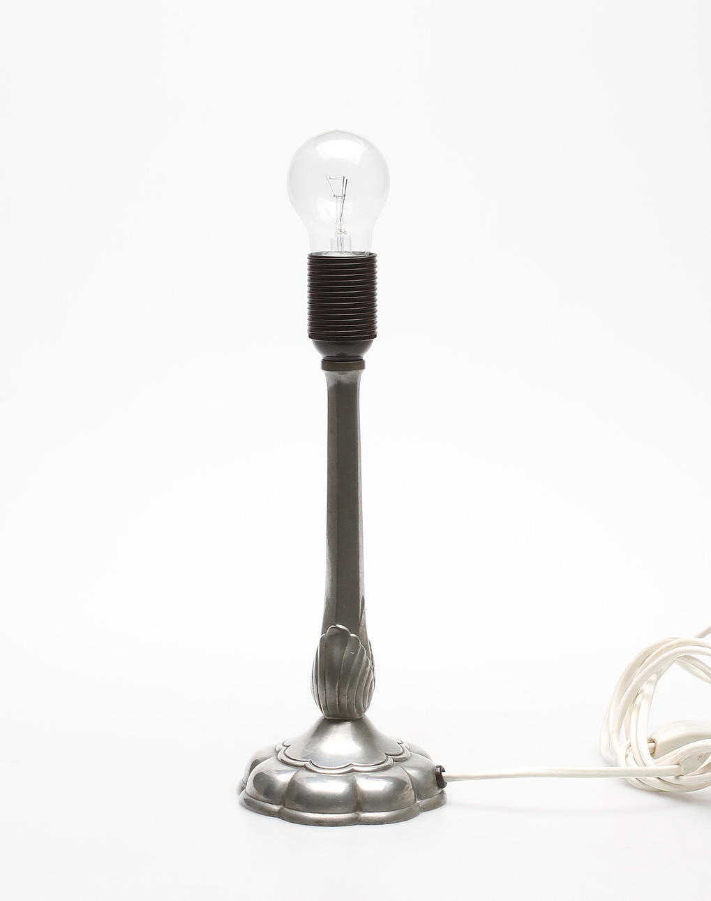 LAMPFOT, Disko metal, Just Andersen danmark.