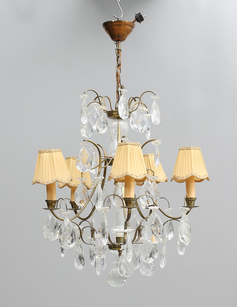 LJUSKRONA, barockstil, 1900-talets mitt.