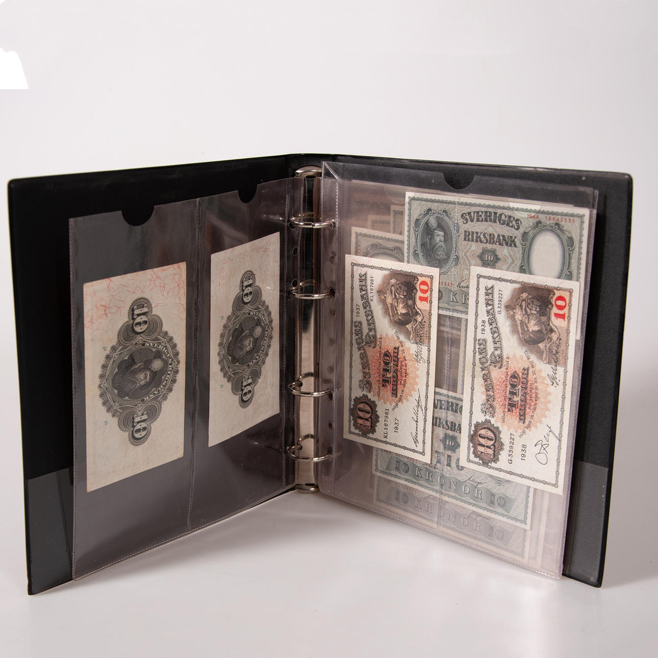 SAMMLUNG SCHWEDEN, 10 Kronen Scheine.