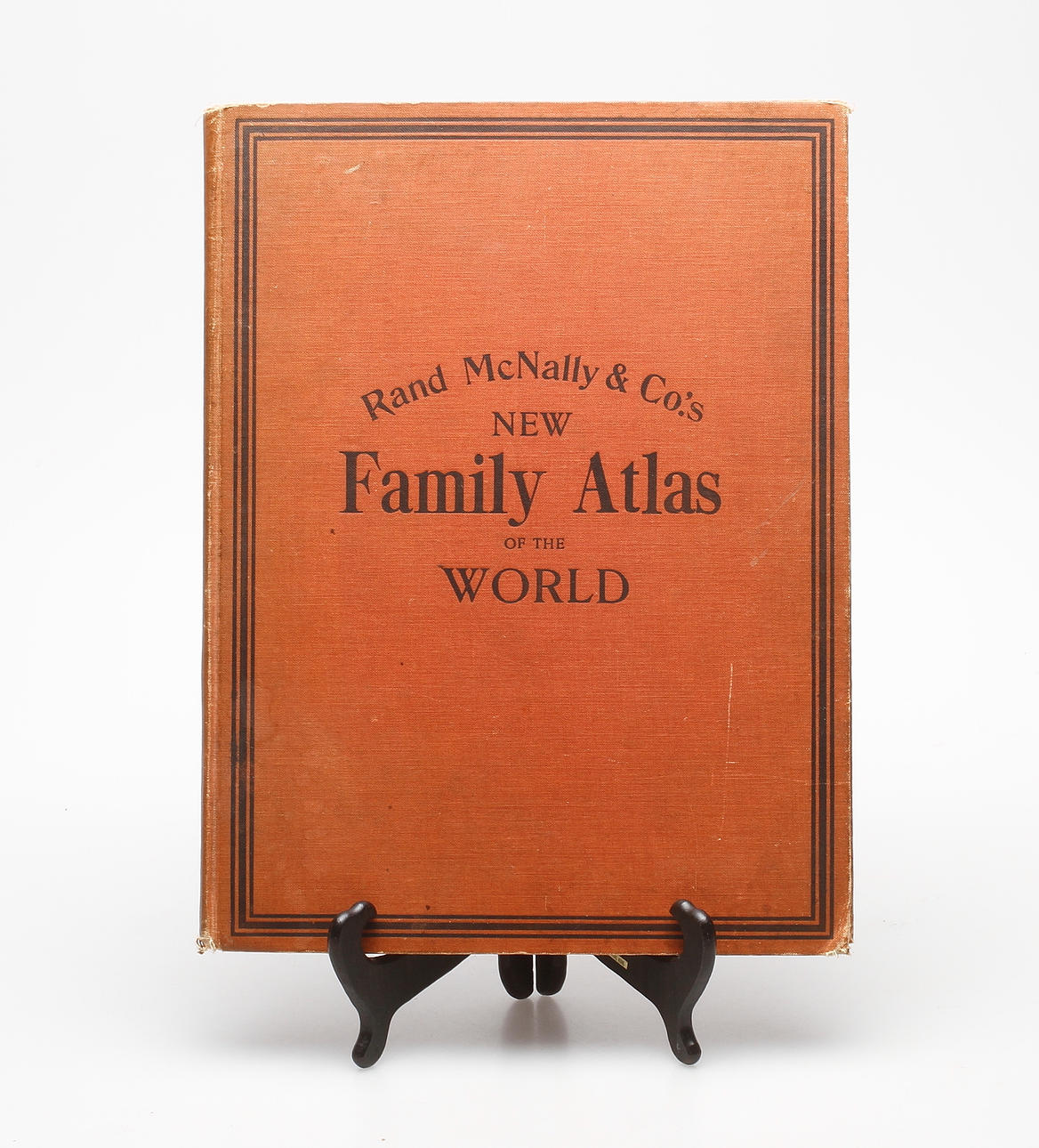 VÄRLDSATLAS, Rand McNally & Co's Family Atlas of the World, 1917.