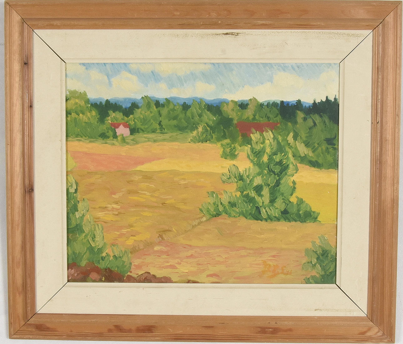 ARNOLD ERES. Olja på pannå.