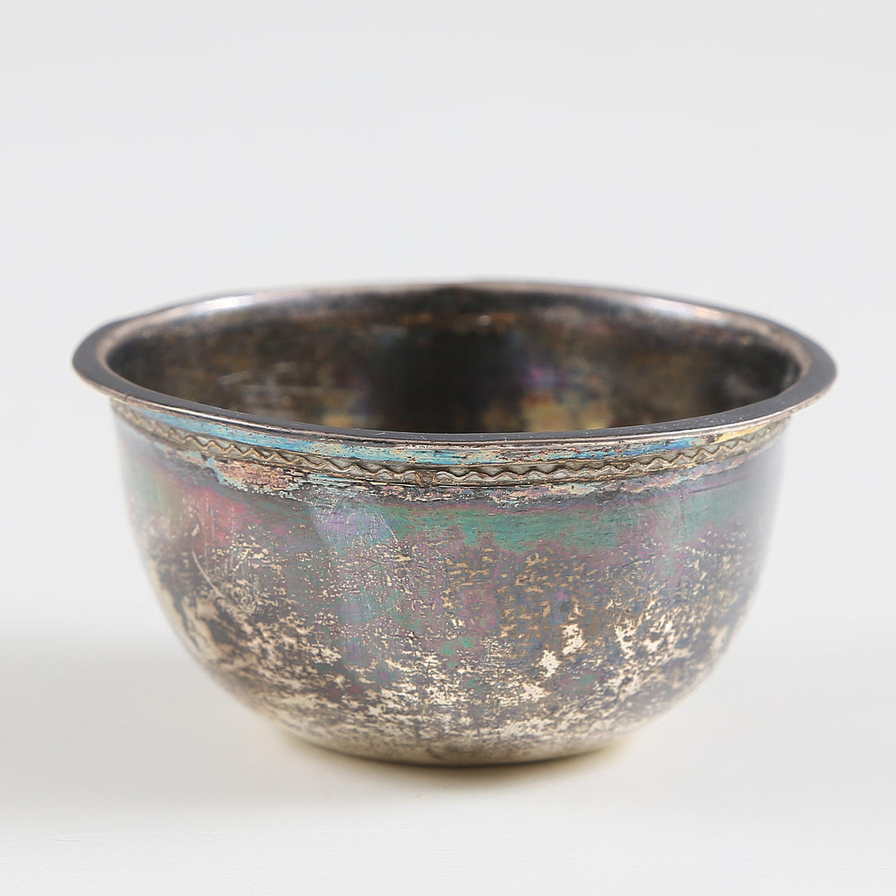 BECHER, Silber, antik.