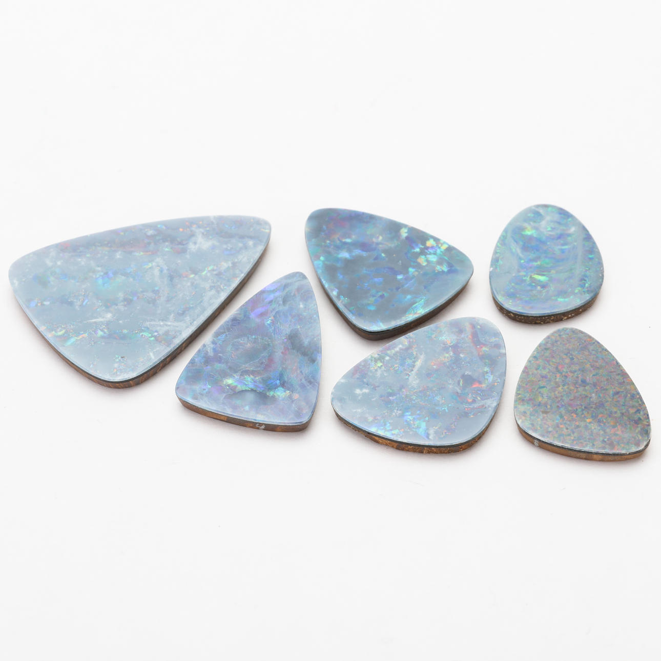 OPAL, 6 piezas, azul, trillizos.