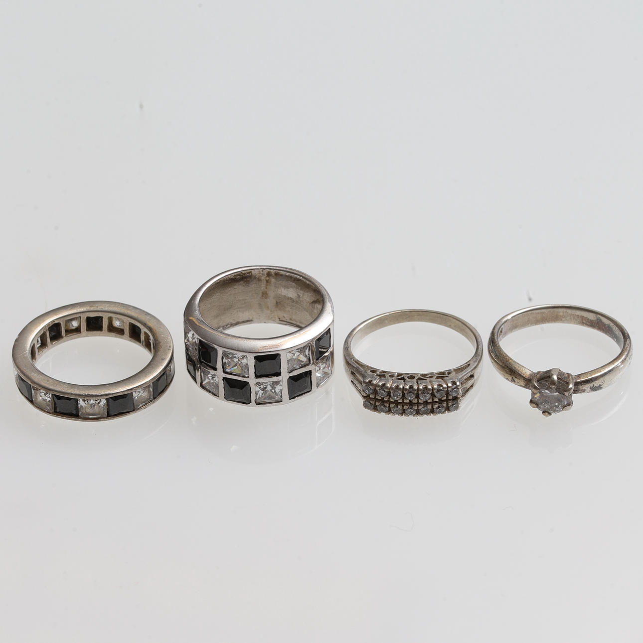 RINGAR, 4 st, sterling silver.