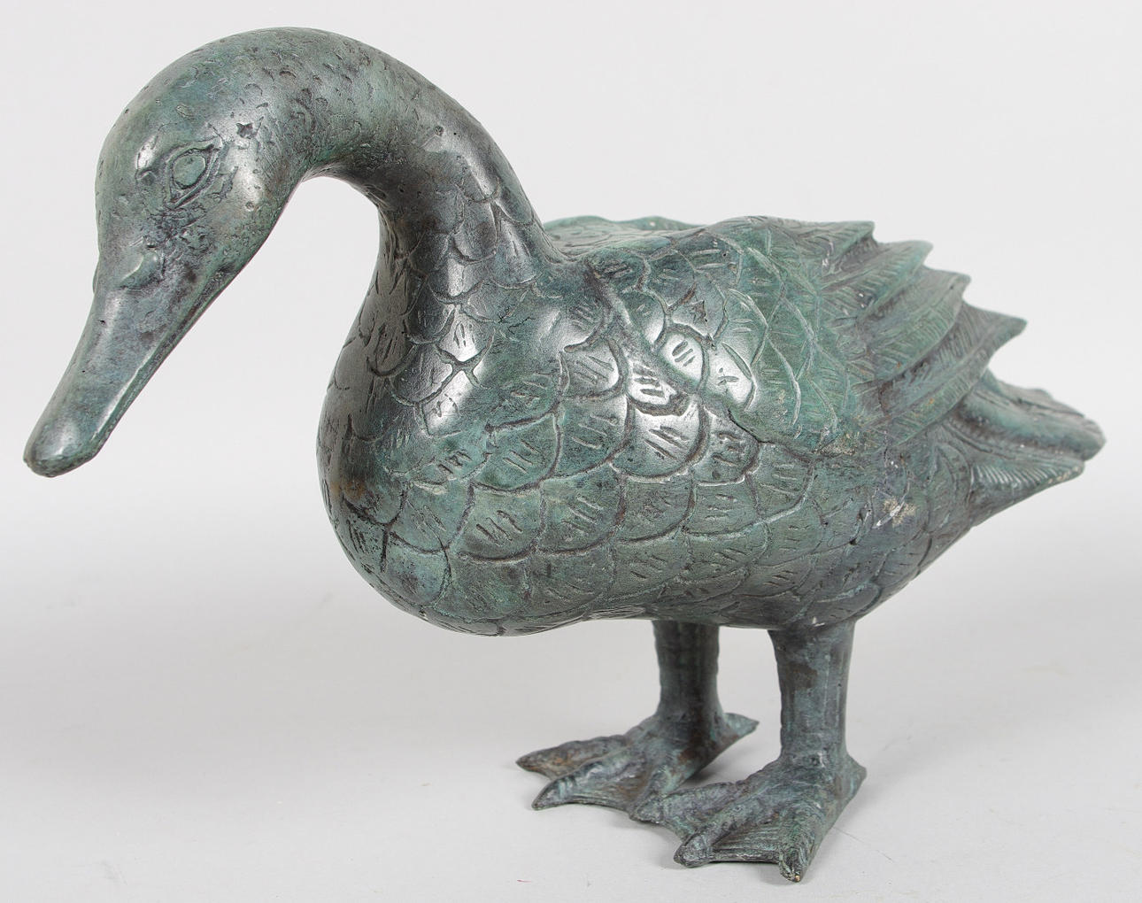 BRONSSKULPTUR, anka, samtida.