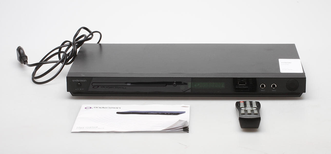 DVD-spelare, Andersson DVPHD-240.