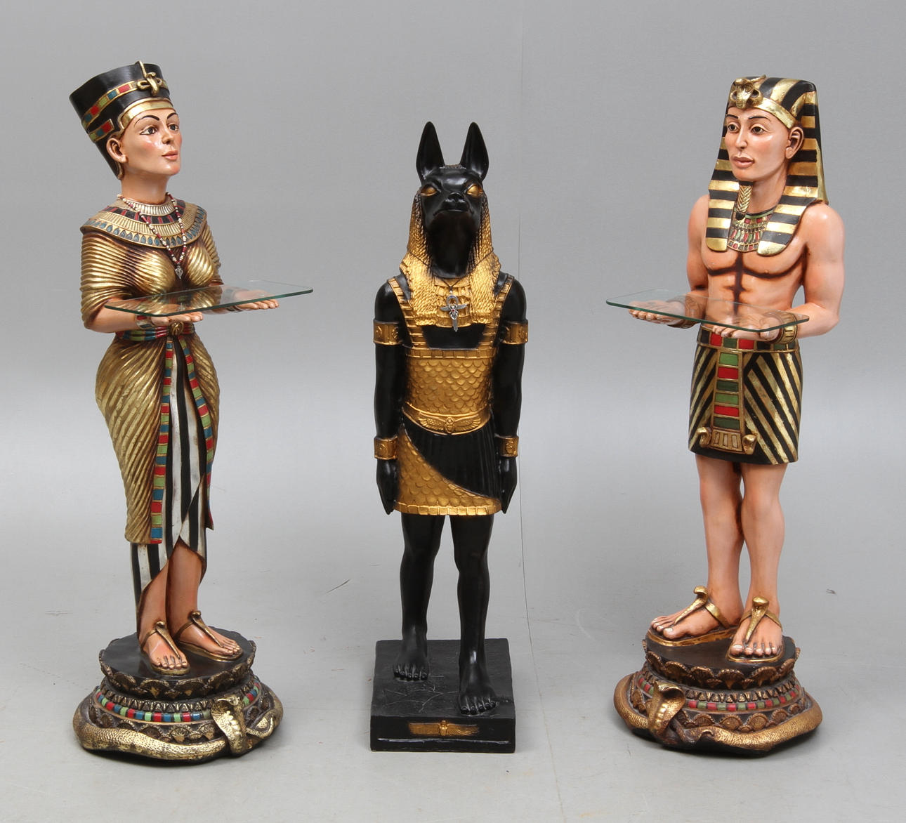 GOLVFIGURER 3 st, 2000-tal.