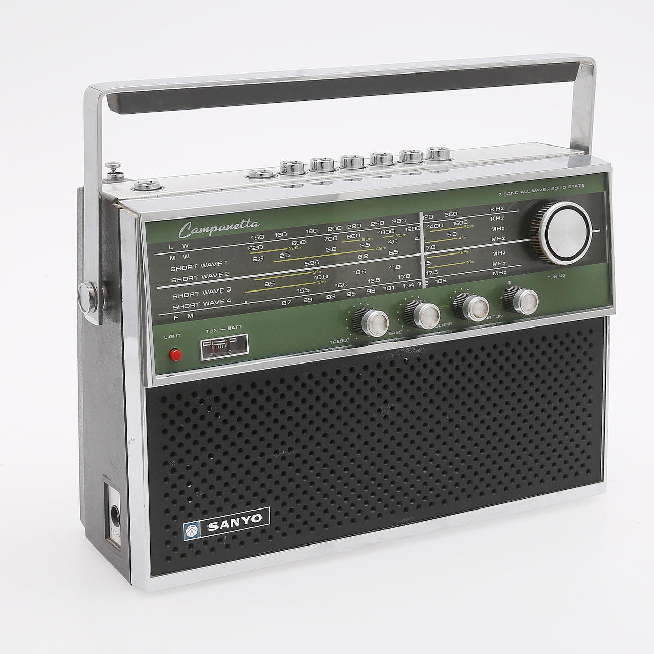 TRANSISTOR RADIO, Sanyo, "Campanetta".