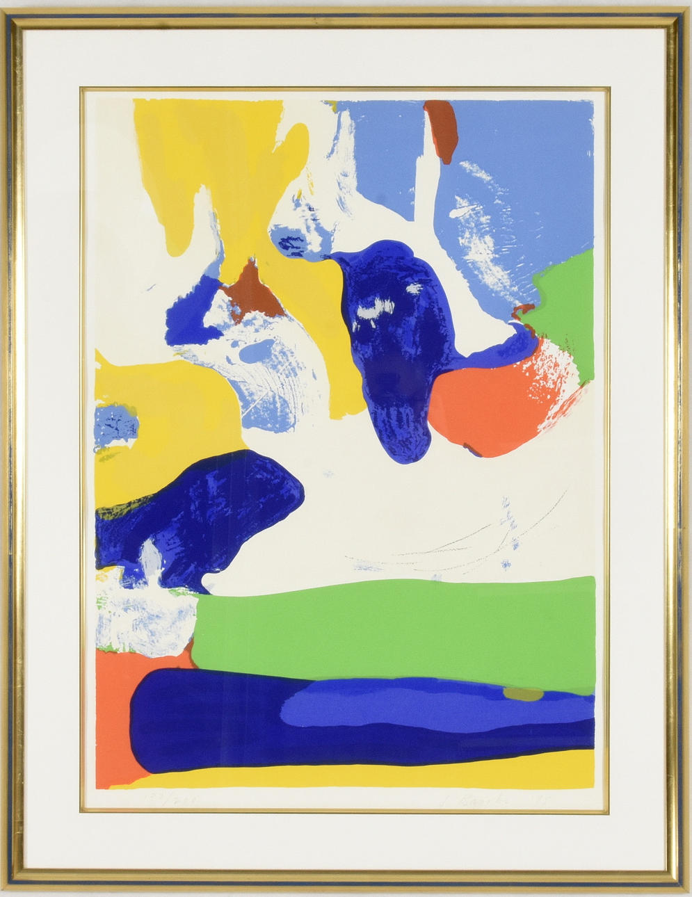 JAMES BROOKS. Färgserigrafi.